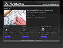 Tablet Screenshot of outhouse.co.nz